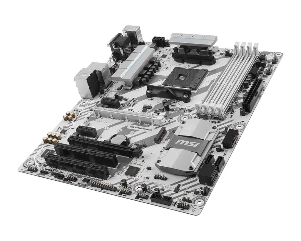 MSI B350 Tomahawk Arctic - Motherboard Specifications On MotherboardDB